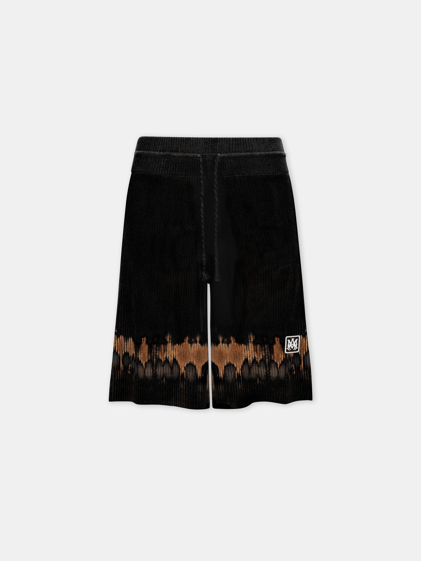 MA PATCH TIE DYE KNIT SHORT - Black - AMIRI