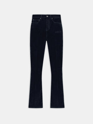 VELVET FLARE JEAN - BLACK - AMIRI