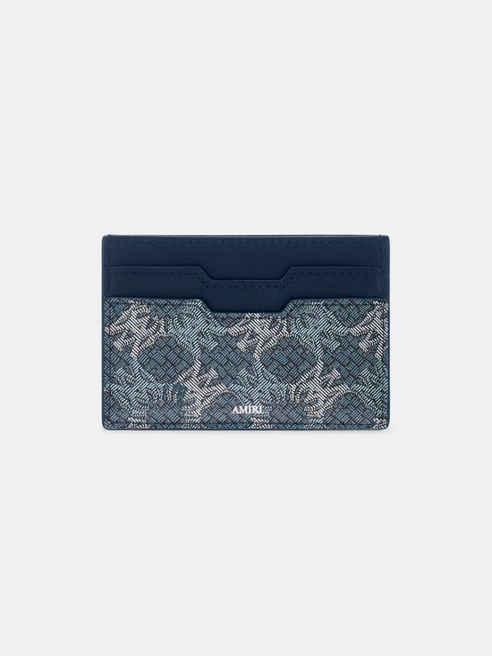 MA QUAD CANVAS CARD HOLDER - Blue