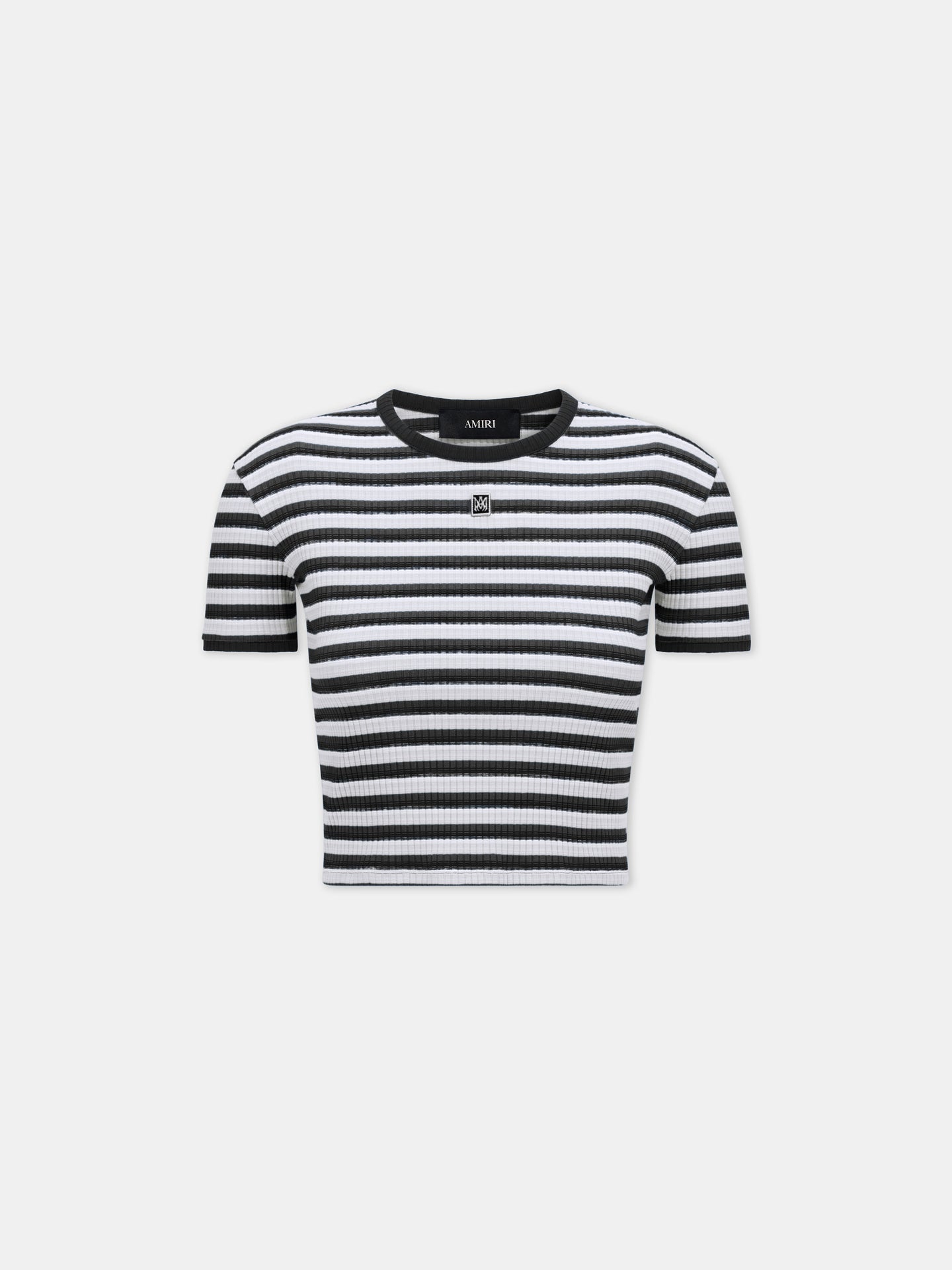 WOMEN - WOMEN'S MA STRIPED TEE - White - AMIRI