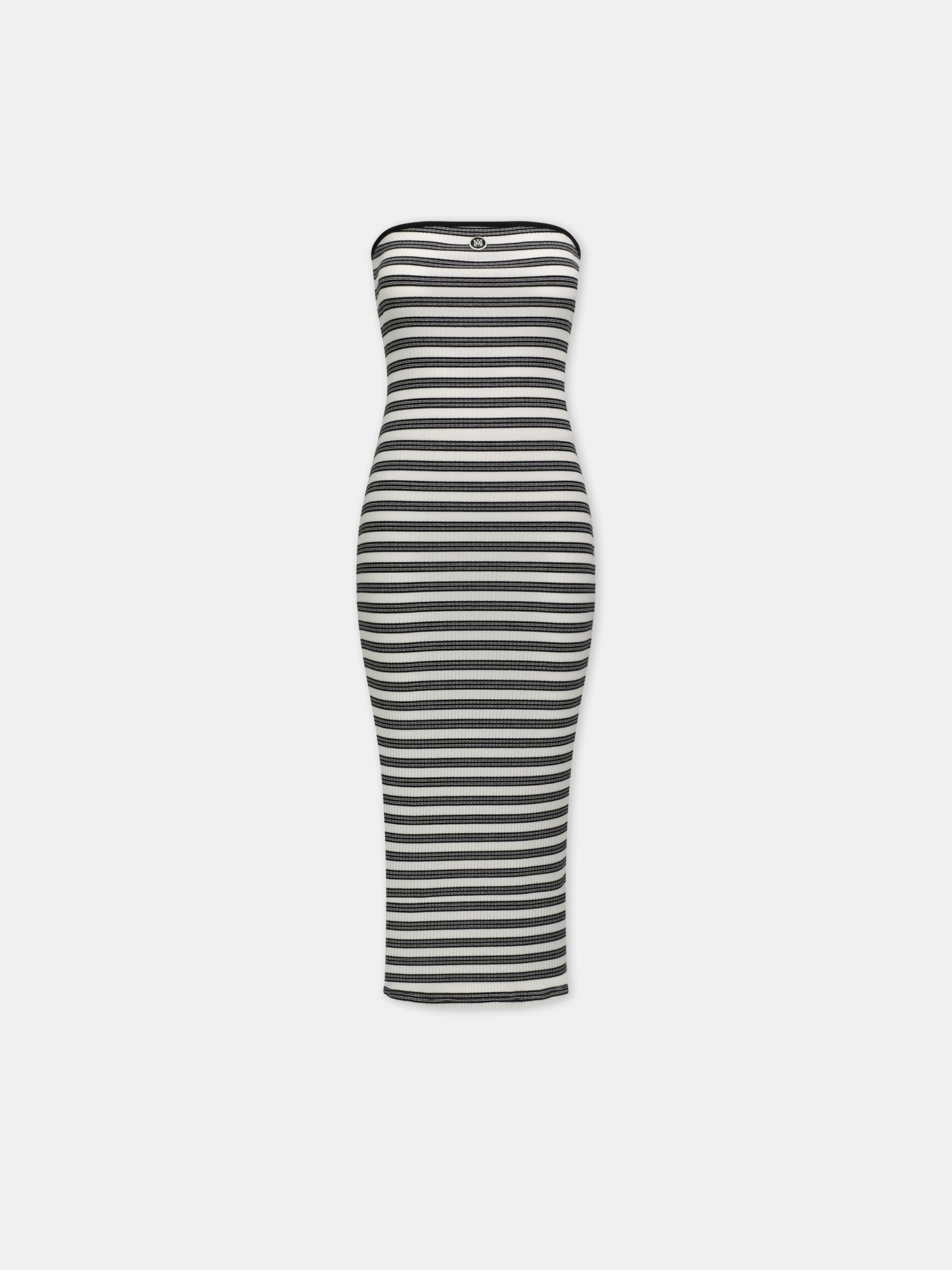 WOMEN - WOMEN'S MA STRIPED MAXI DRESS - White - AMIRI