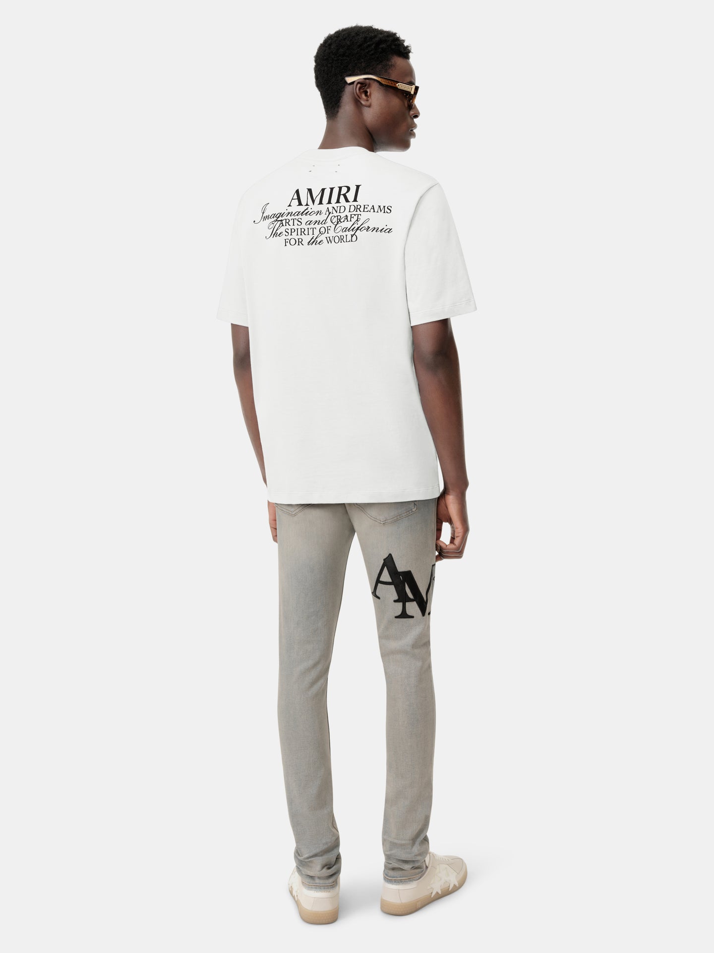 AMIRI SPIRIT TEE - IVORY