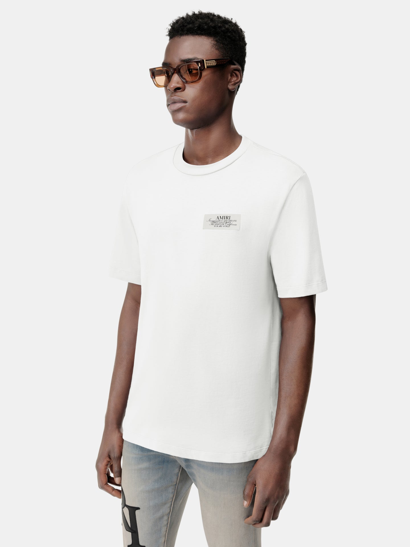 AMIRI SPIRIT TEE - IVORY