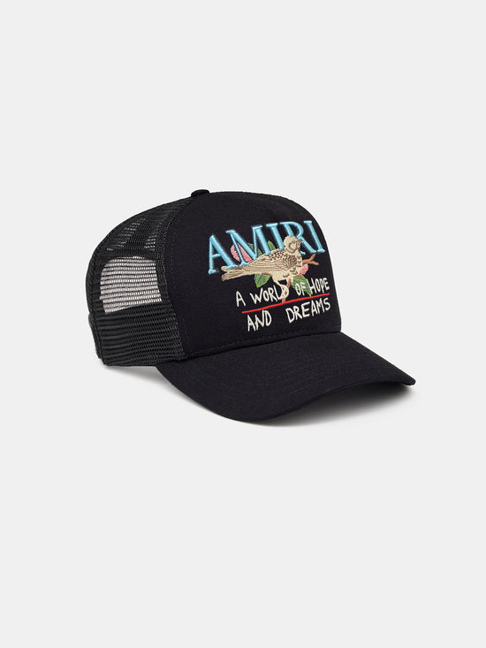 HOPE AND DREAMS TRUCKER HAT
- Black - AMIRI