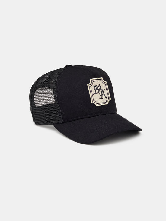 MA CHATEAU COTTON TRUCKER HAT
- Black - AMIRI