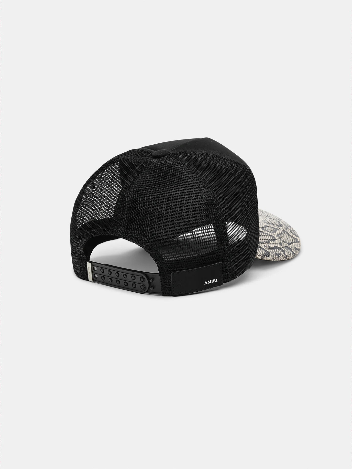MA SNAKE TRUCKER HAT - Black - AMIRI