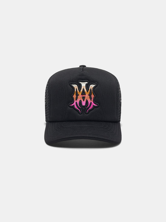 MA SURF FOAM TRUCKER HAT - Black - AMIRI