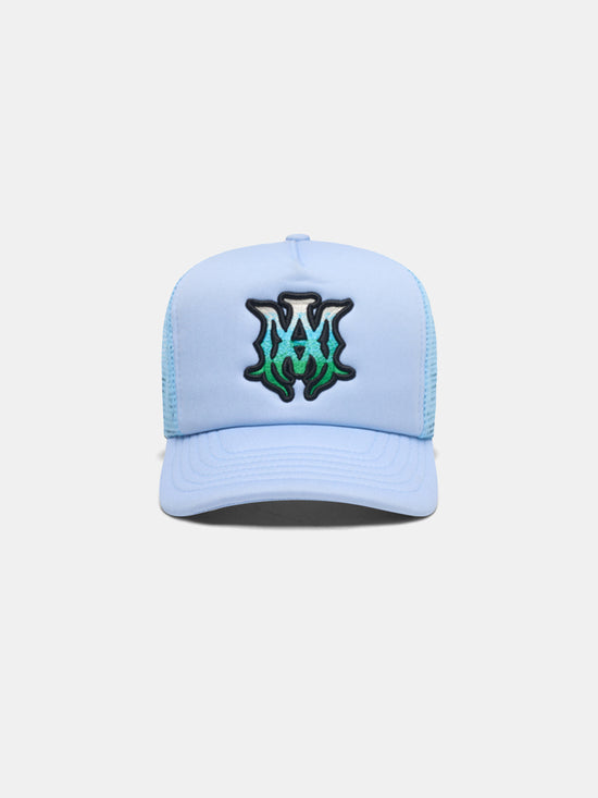 MA SURF FOAM TRUCKER HAT - Skyline Blue - AMIRI