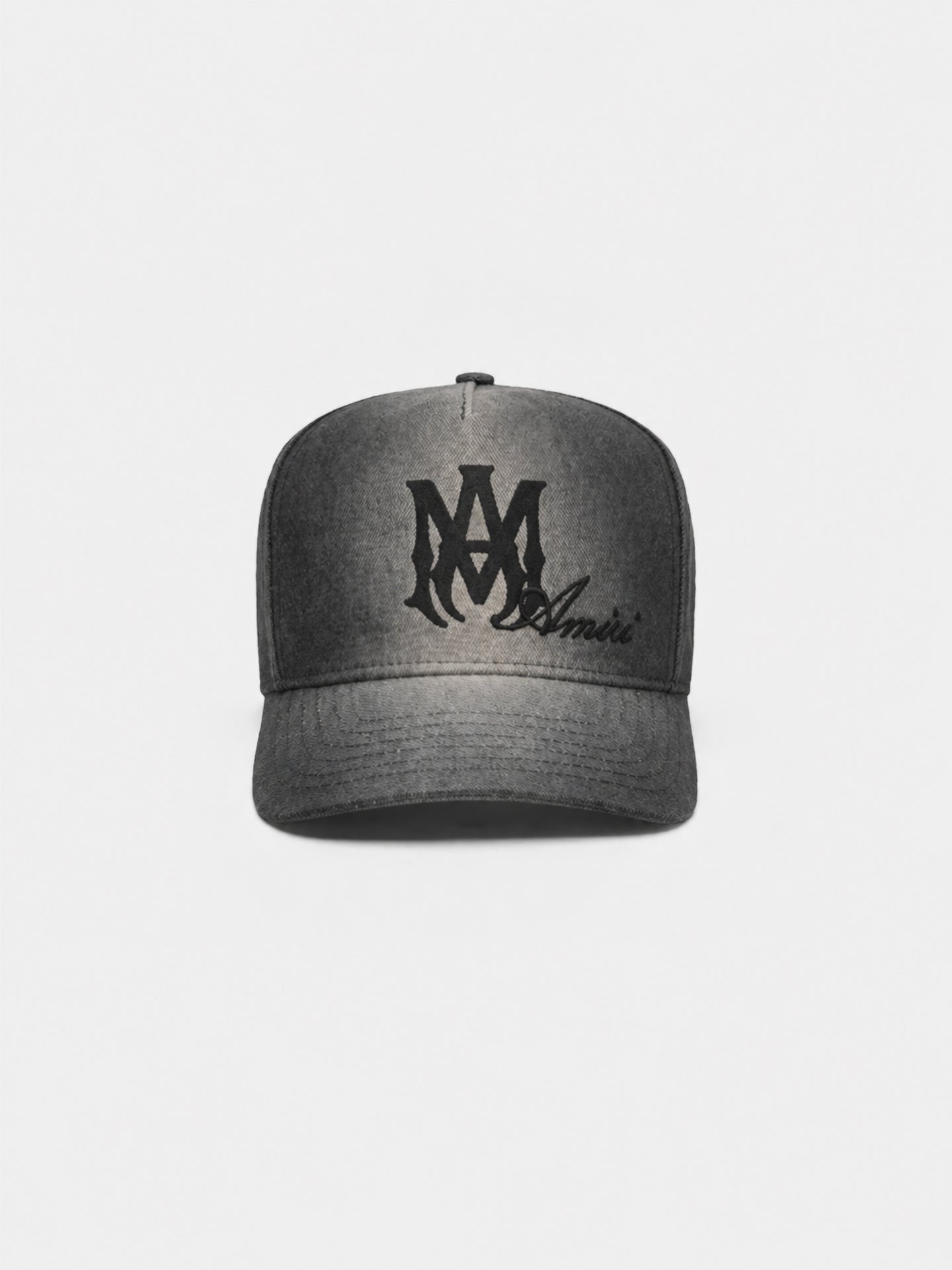 MA SCRIPT CANVAS HAT - Black - AMIRI