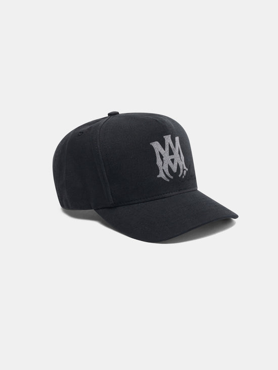 MA SCRIPT CANVAS HAT - Black