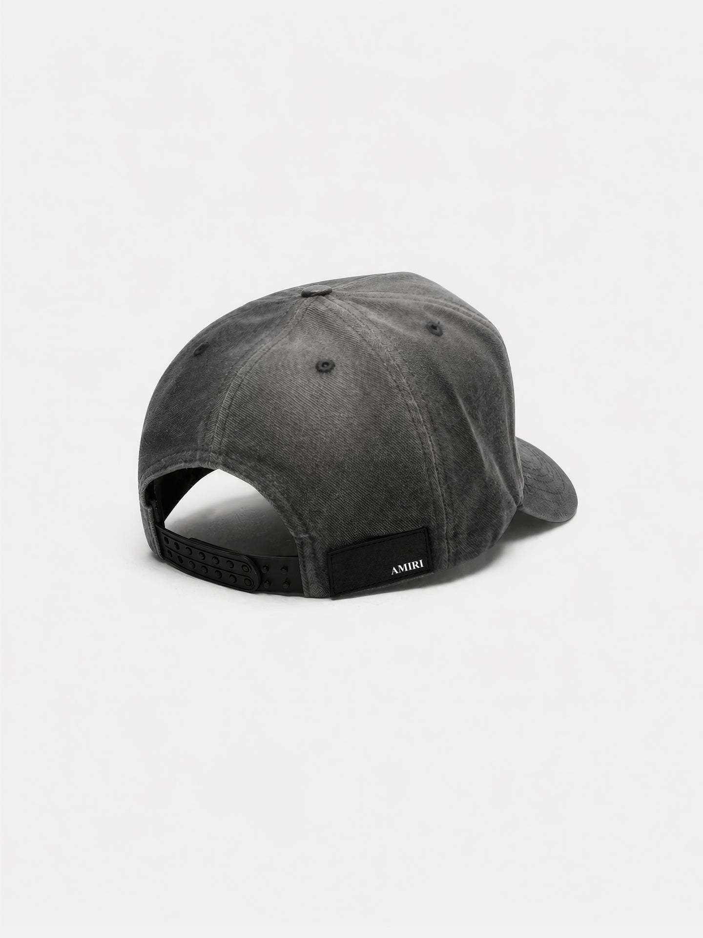MA SCRIPT CANVAS HAT - Black - AMIRI