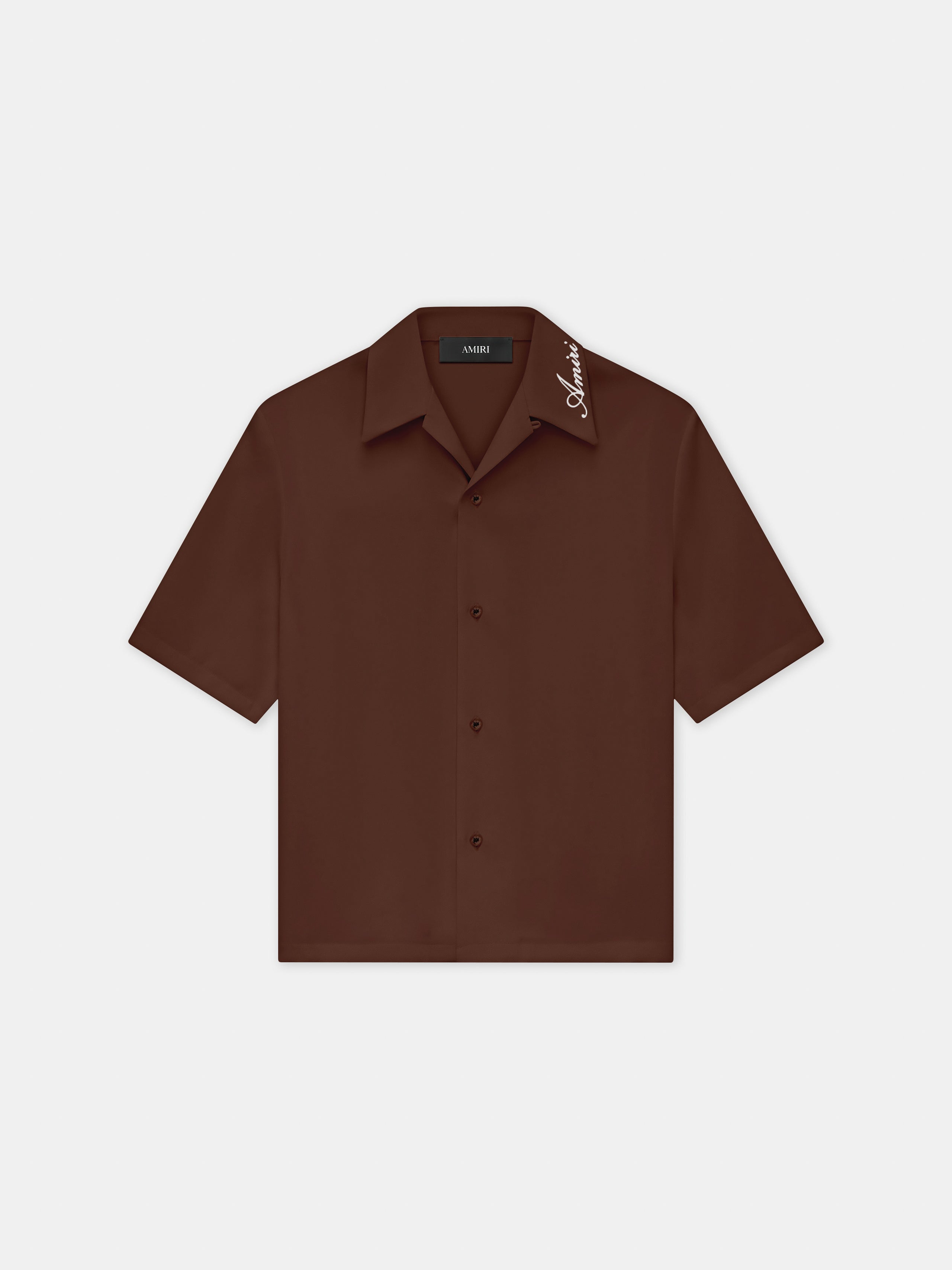 Product AMIRI CAMP SHIRT - Chocolate featured image