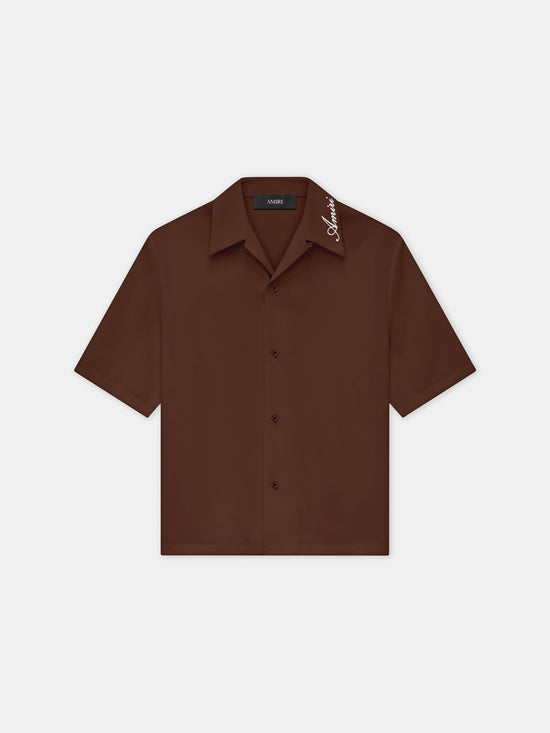 AMIRI CAMP SHIRT - Chocolate