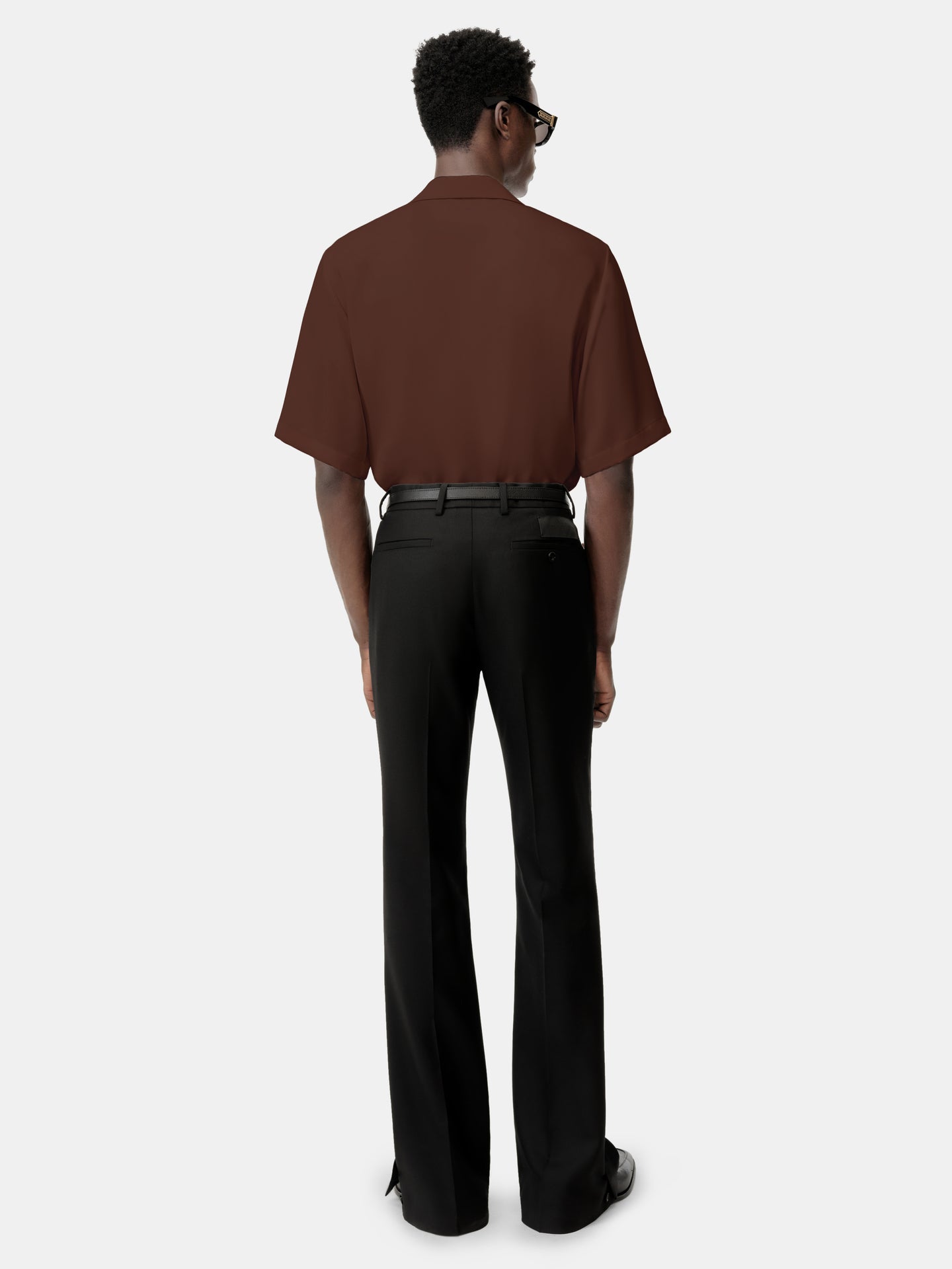 AMIRI CAMP SHIRT - Chocolate