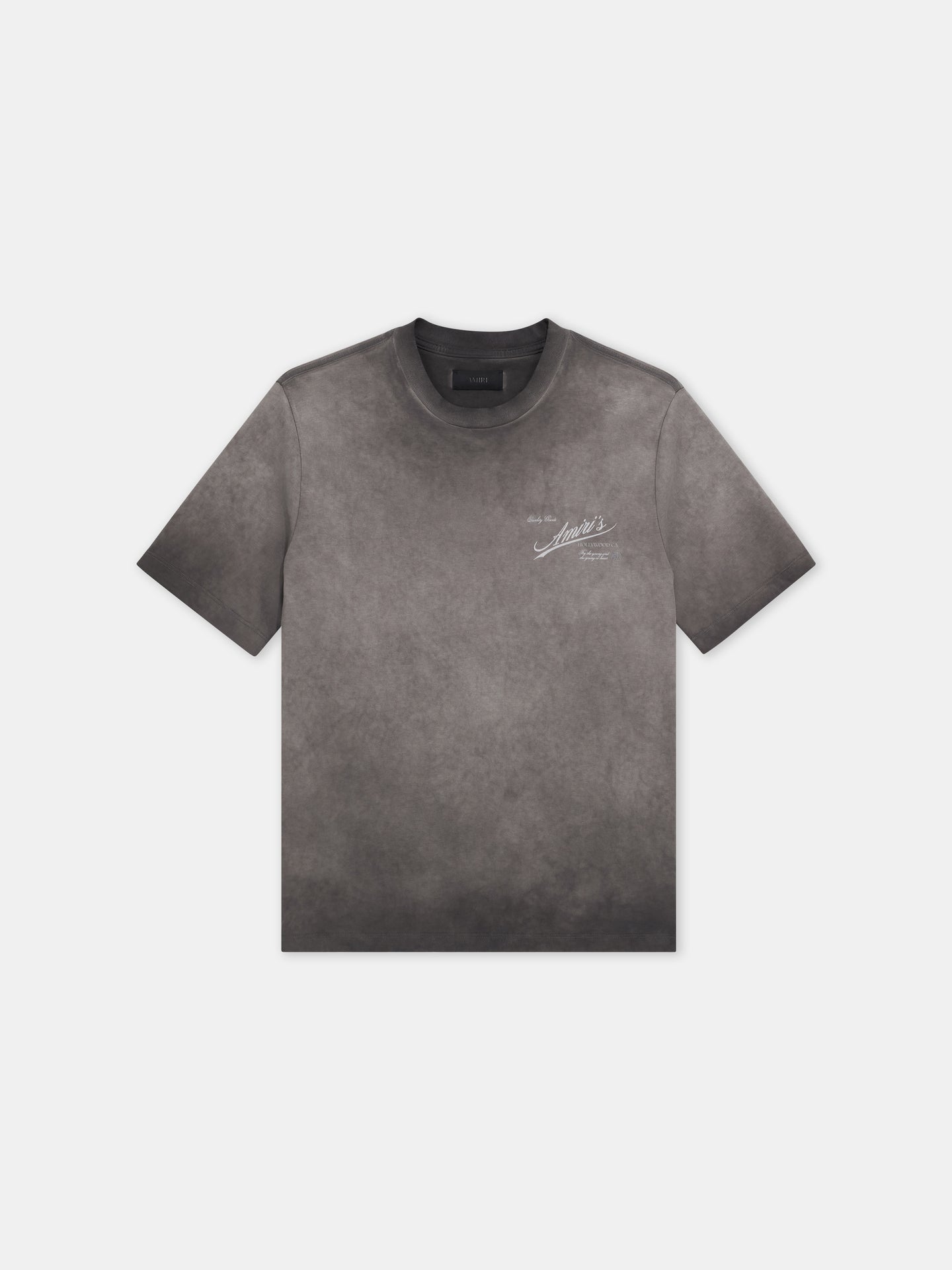 AMIRI QUALITY GOODS LABEL TEE - Black - AMIRI