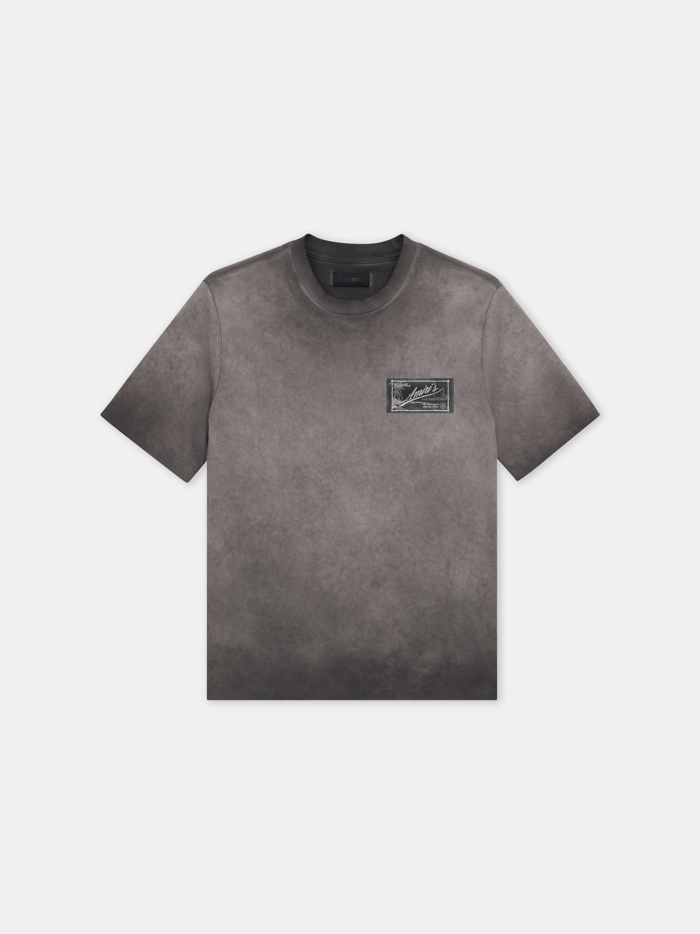 AMIRI QUALITY GOODS LABEL TEE - Black - AMIRI