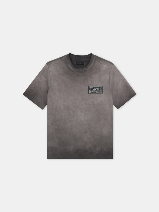 AMIRI QUALITY GOODS LABEL TEE - Black - AMIRI