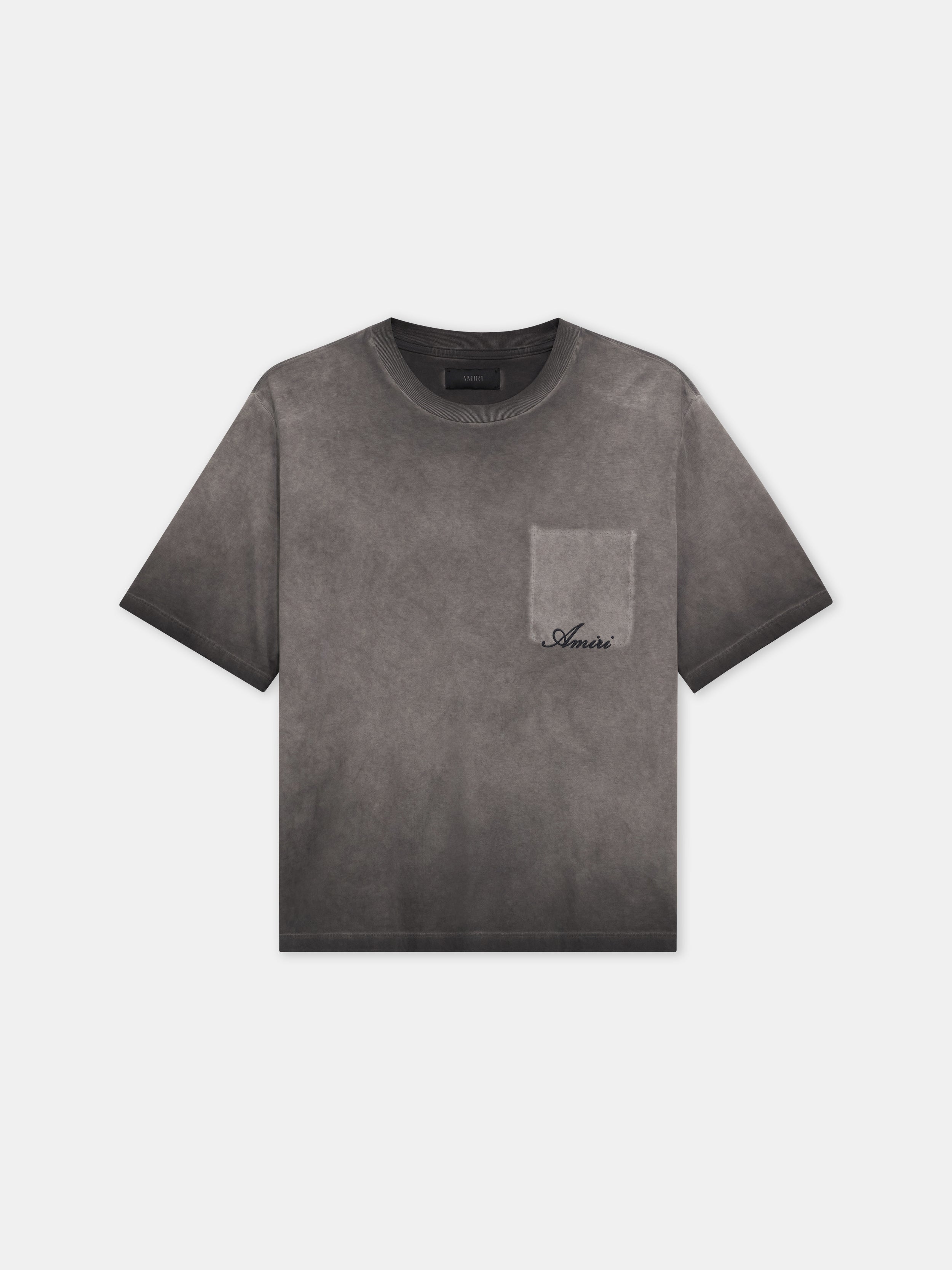 Product FADED POCKET BOX TEE - Black featured image