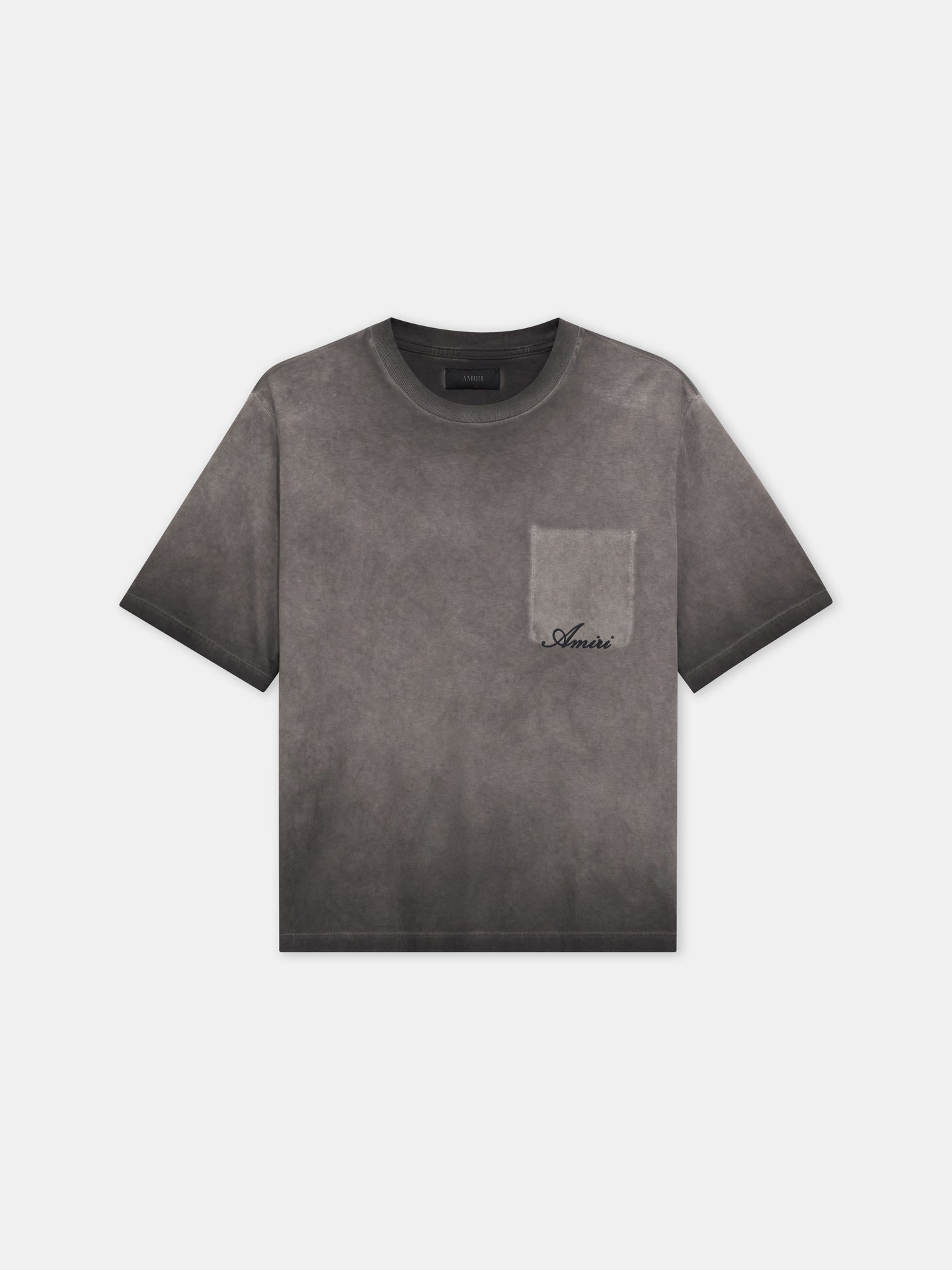 FADED POCKET BOX TEE - Black - AMIRI