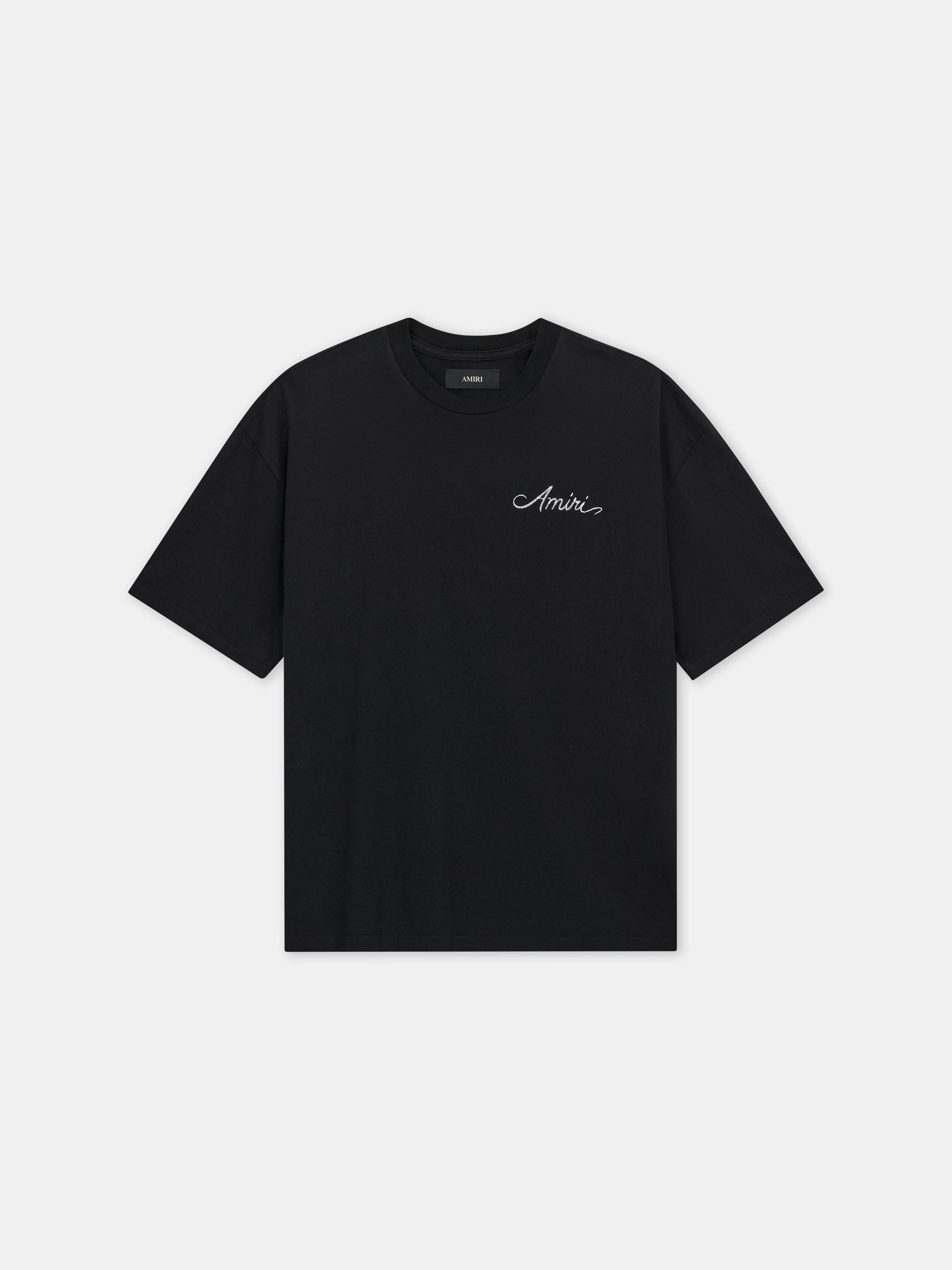 Product MA QUAD CHECKERBOARD OVERSIZED TEE - Black featured image