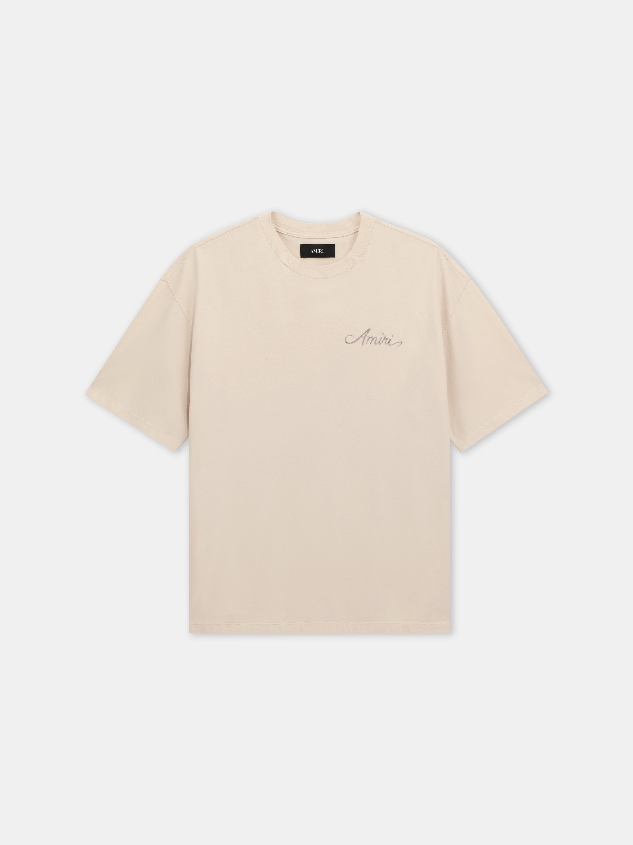 Product MA QUAD CHECKERBOARD OVERSIZED TEE - Alabaster featured image