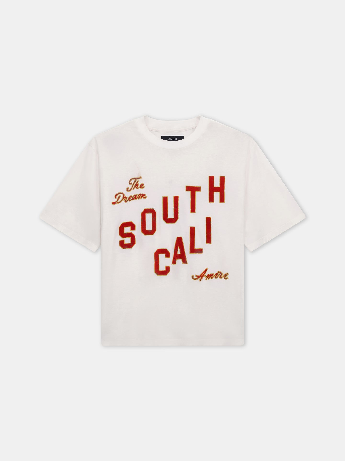 SOUTH CALI BOX TEE - Ivory - AMIRI