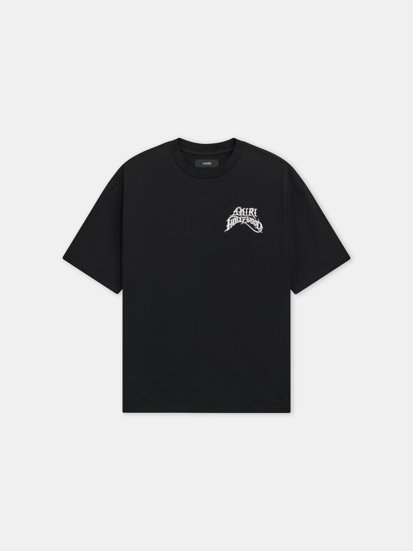 AMIRI HOLLYWOOD LIGHTWEIGHT JERSEY SKATE TEE - Black - AMIRI