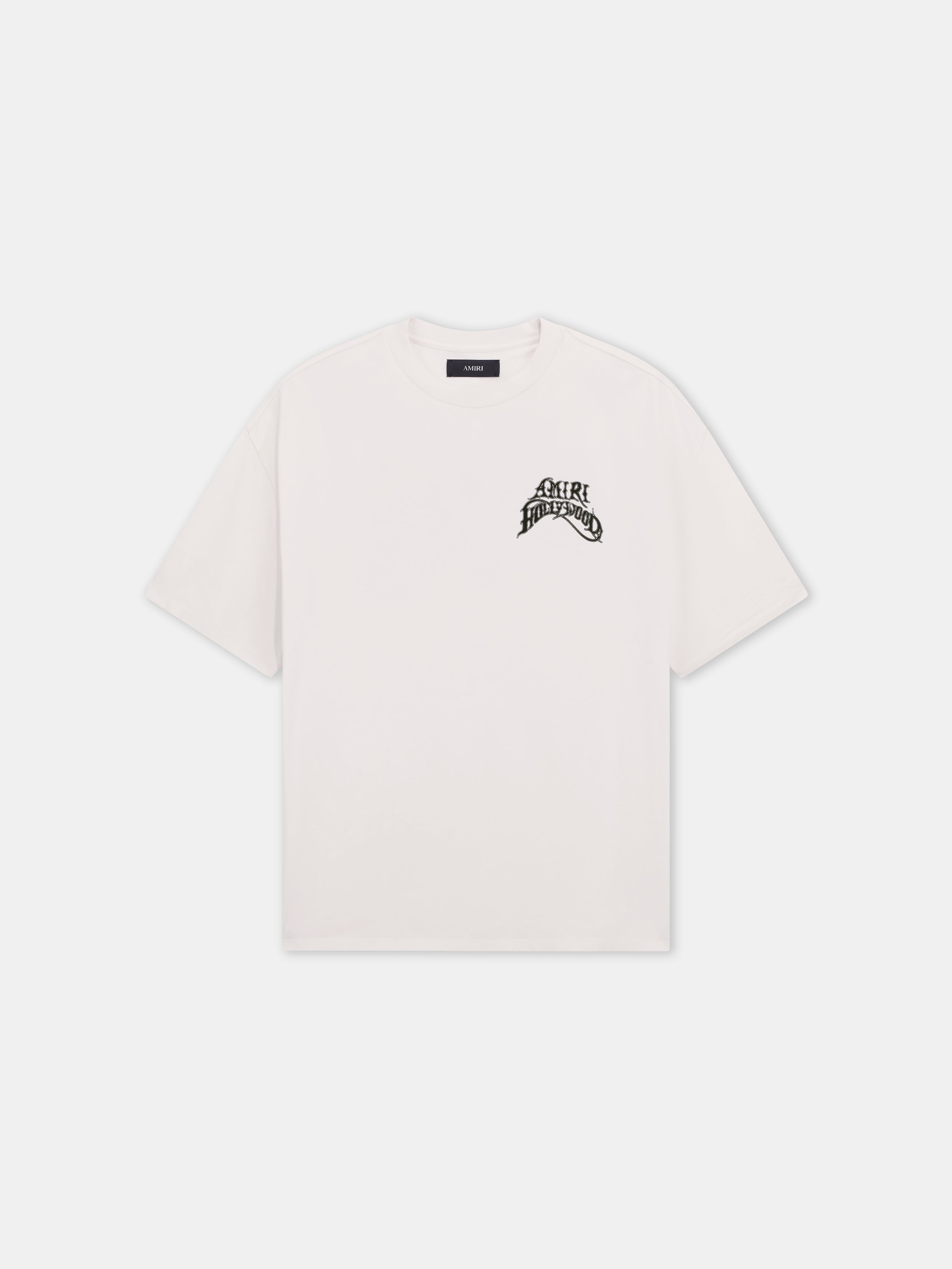 Product AMIRI HOLLYWOOD LIGHTWEIGHT JERSEY SKATE TEE - Ivory featured image