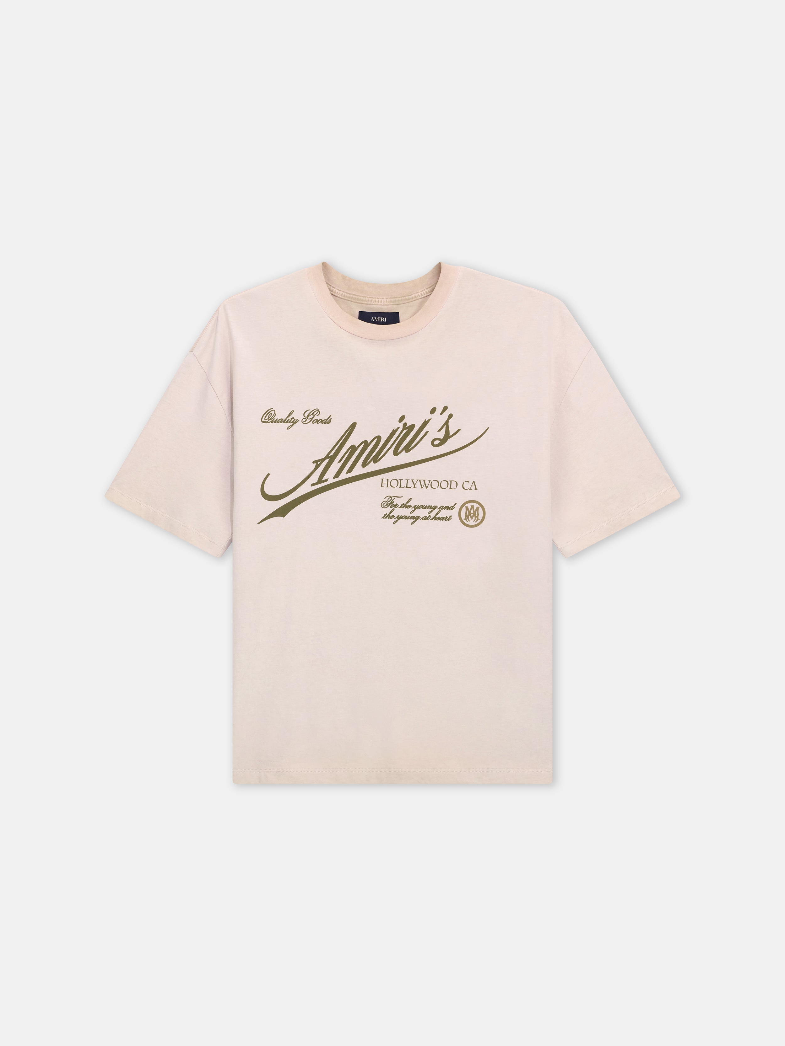 Product AMIRI QUALITY GOODS OVERSIZED TEE - Alabaster featured image