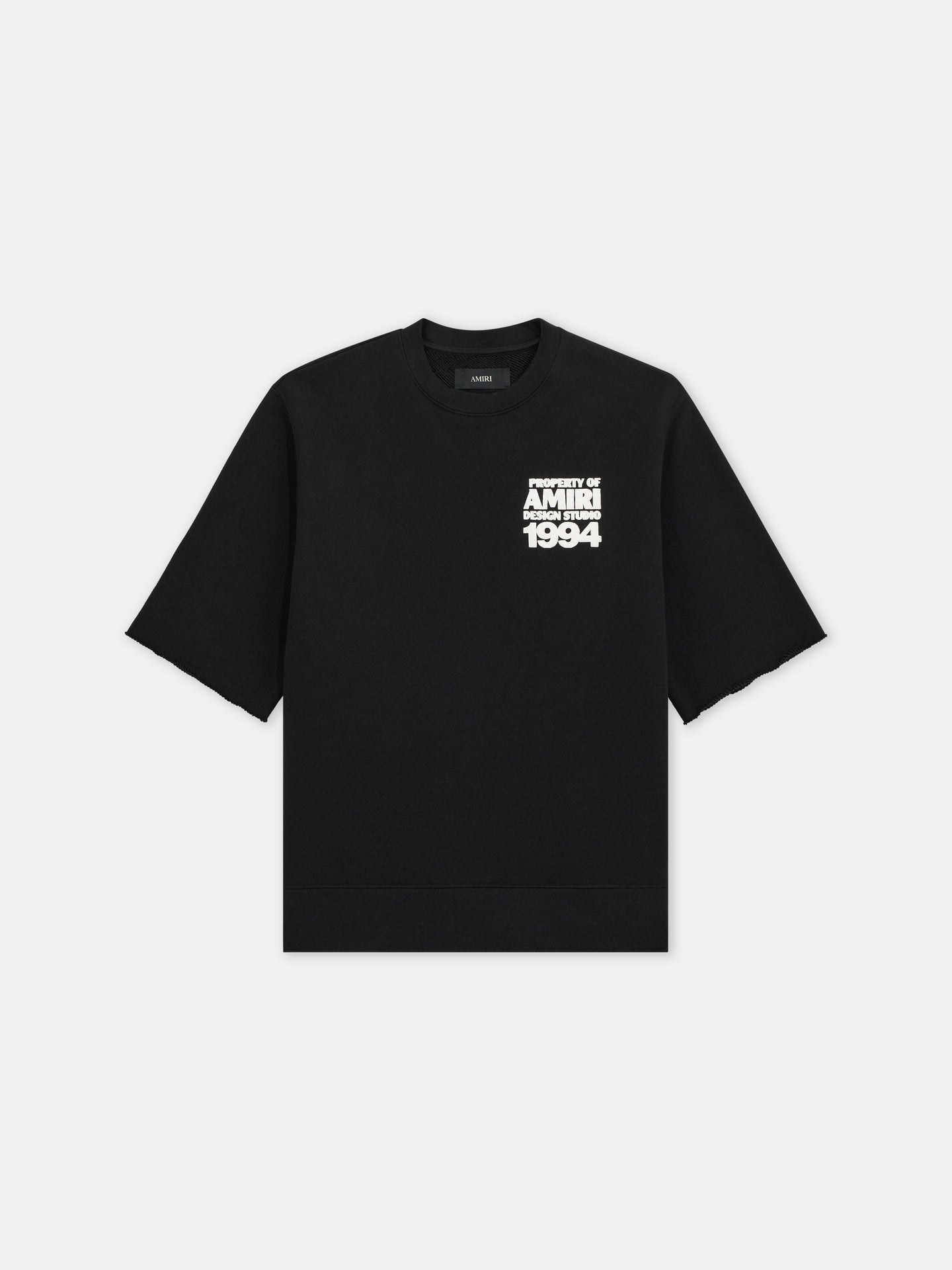 AMIRI 1994 CUTOFF CREW - Black - AMIRI