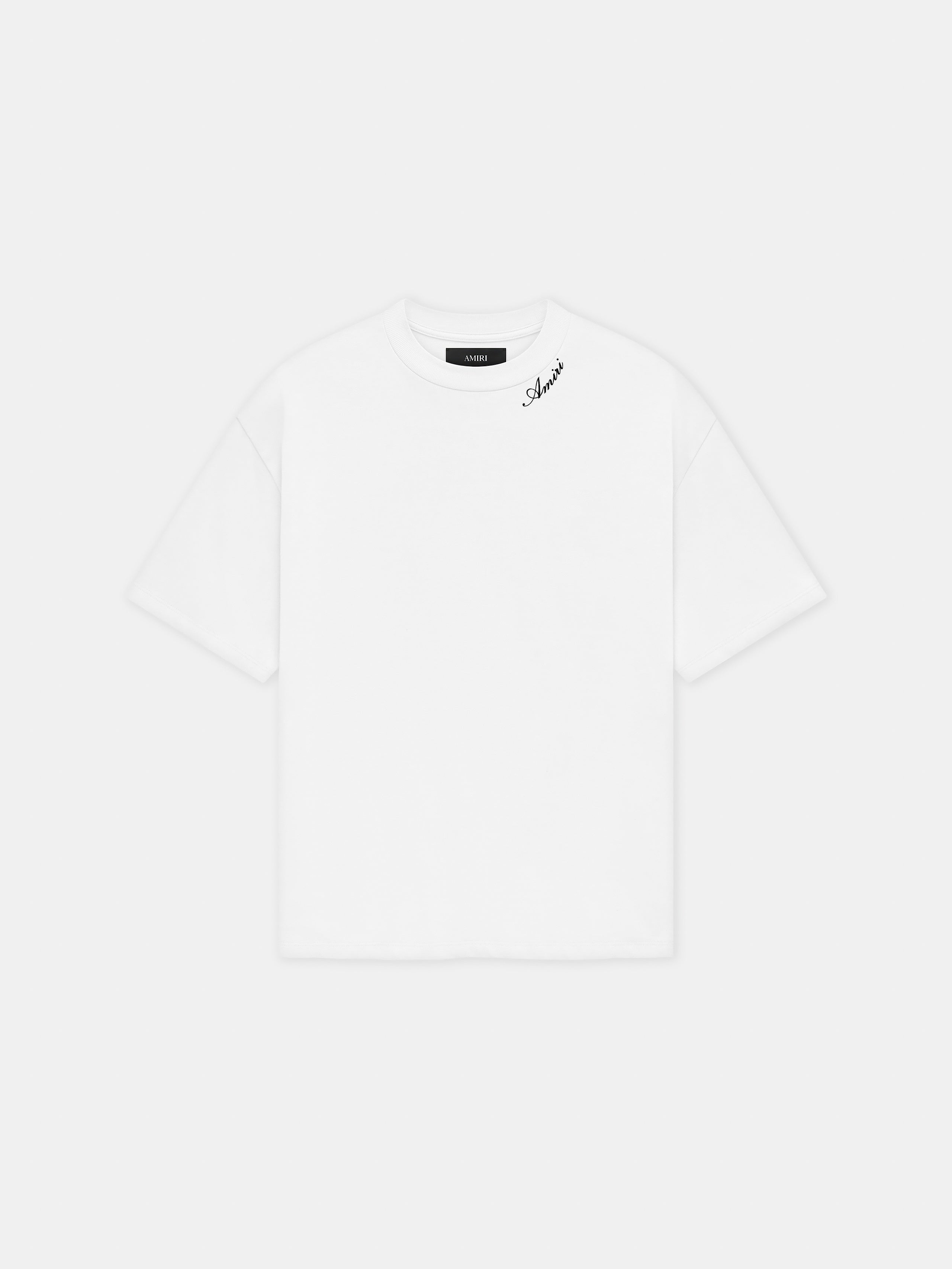 Product AMIRI SCRIPT SKATER TEE - White featured image