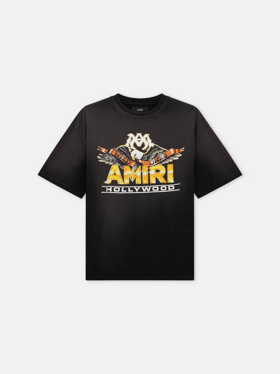 MA EAGLE OVERSIZED TEE - Black - AMIRI