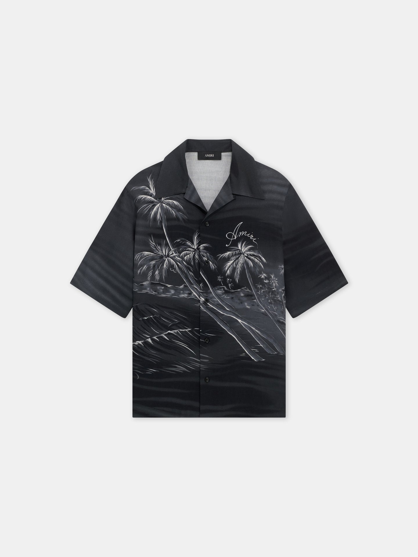 PALMS CAMP SHIRT - Black - AMIRI