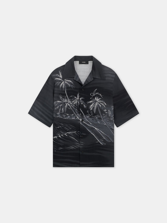 PALMS CAMP SHIRT - Black - AMIRI