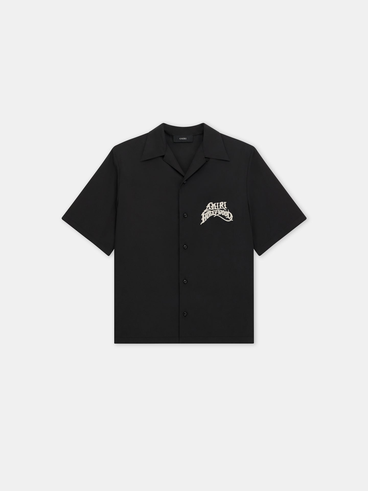 AMIRI HOLLYWOOD CAMP SHIRT - Black - AMIRI
