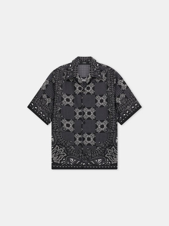 MA CHECK CAMP SHIRT - Black - AMIRI