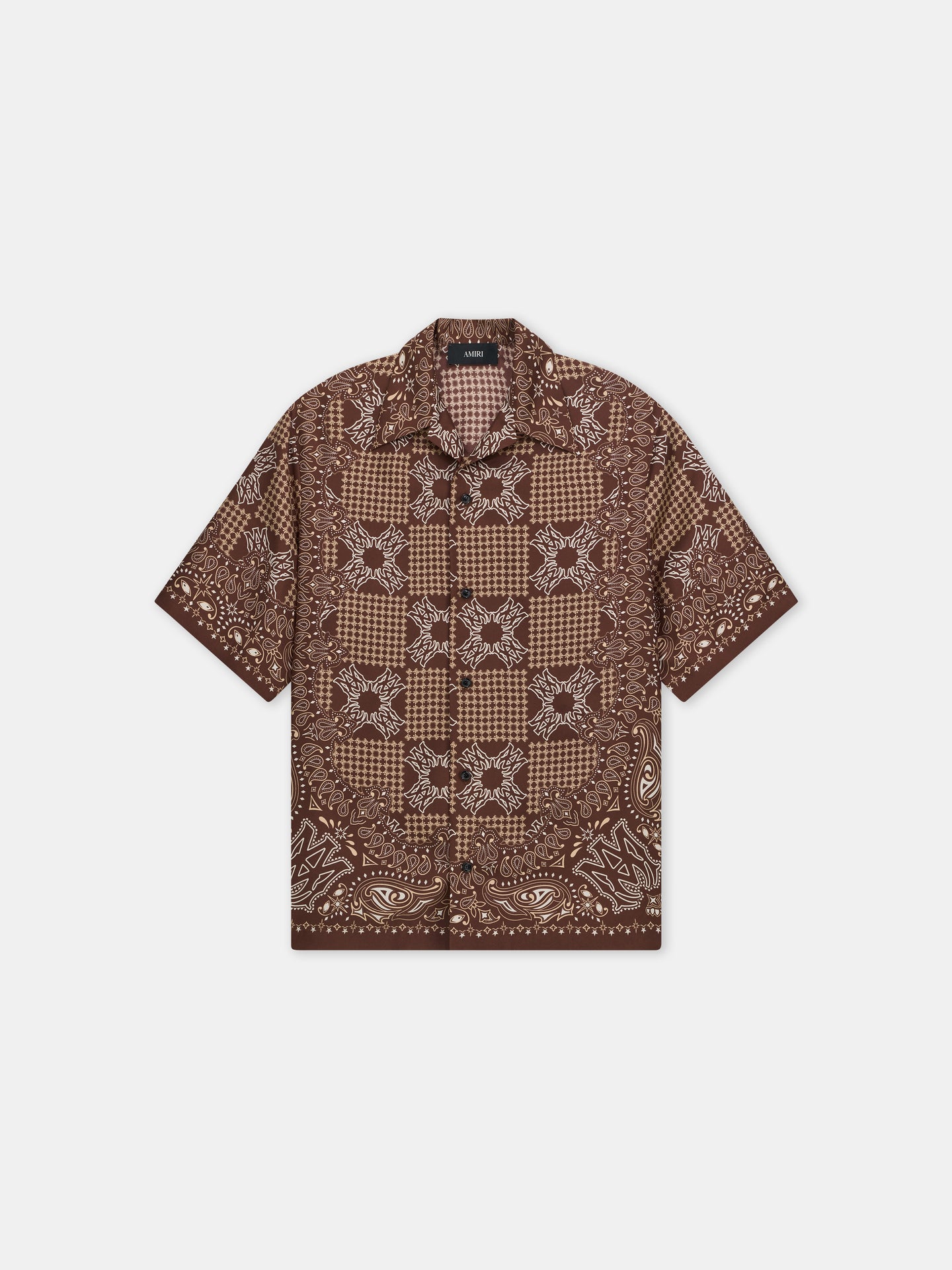 MA CHECK CAMP SHIRT - Tobacco - AMIRI
