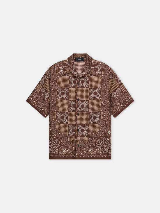 MA CHECK CAMP SHIRT - Tobacco - AMIRI