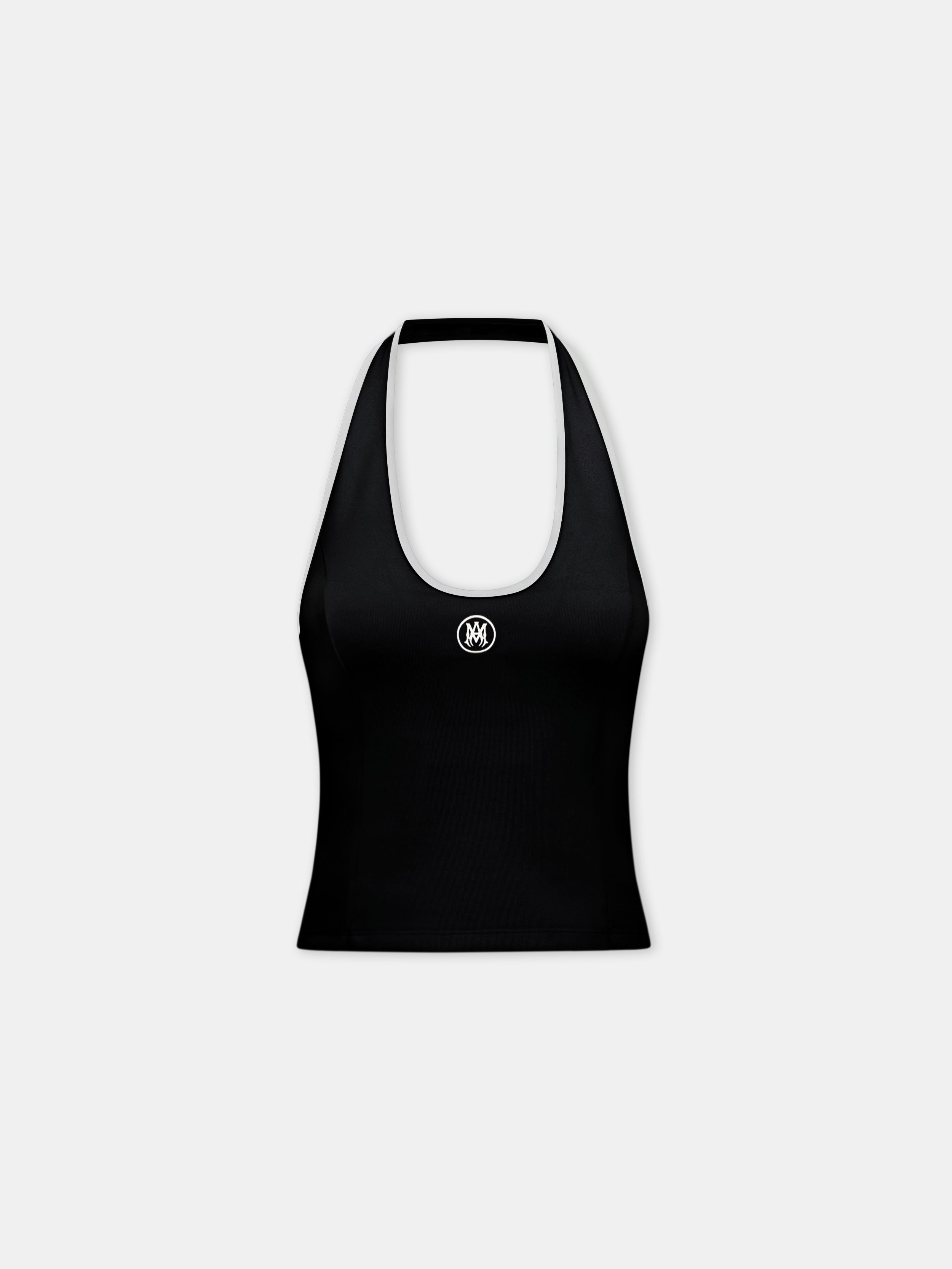 Product WOMEN - WOMEN'S MA HALTER TOP - Black featured image