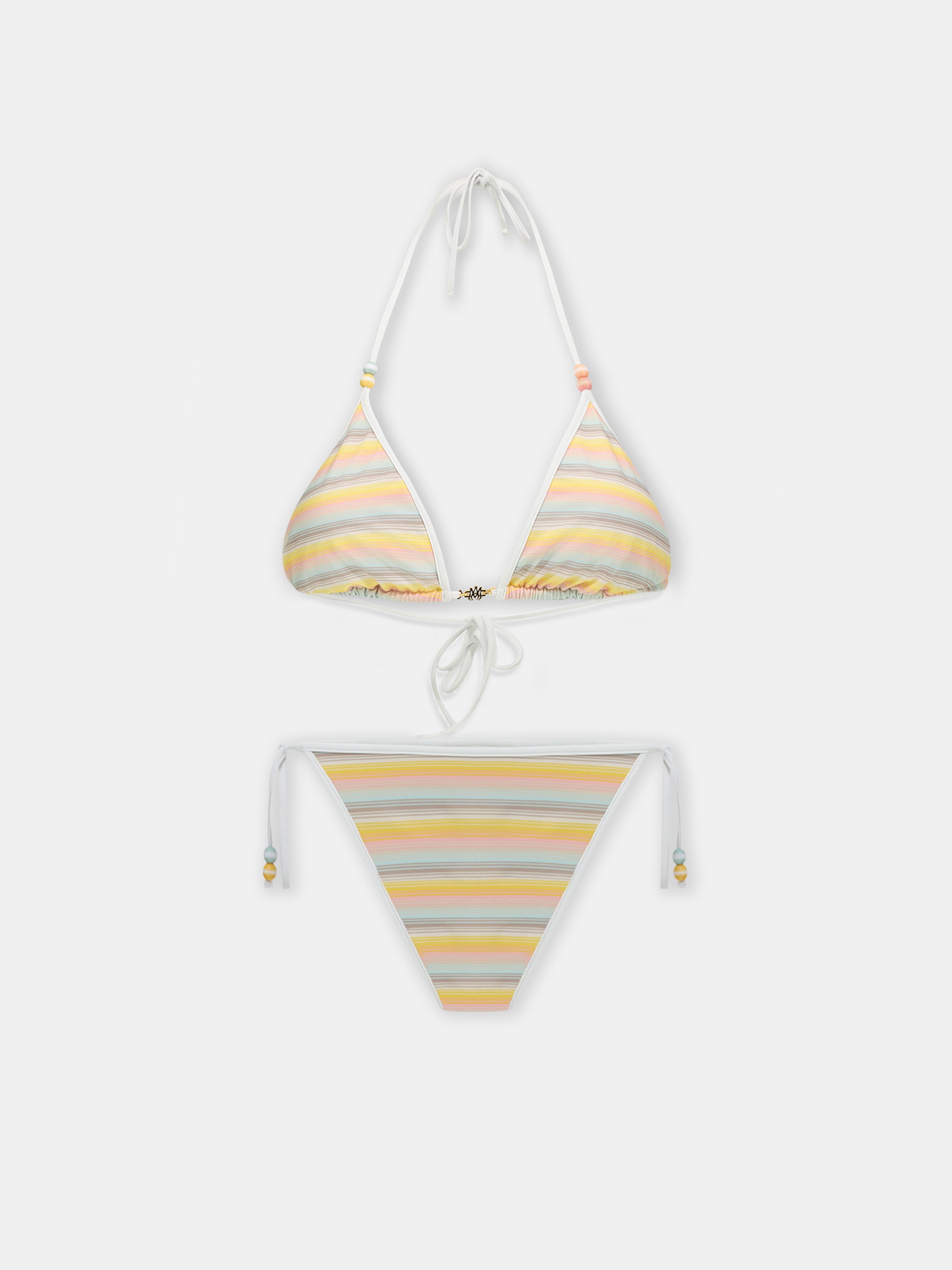 Product WOMEN - WOMEN'S MA MULTI STRIPE BIKINI SET - Multi featured image