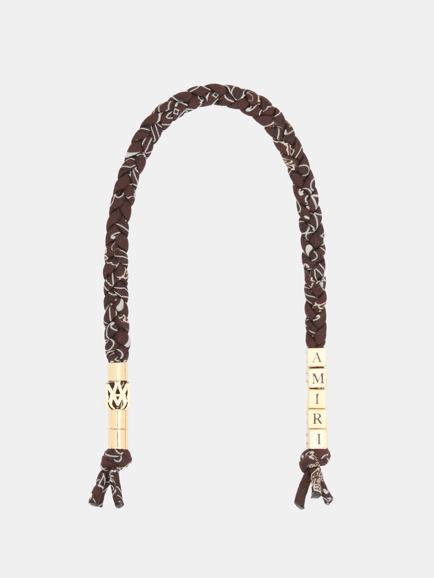 WOMEN - WOMEN'S AMIRI BRAIDED KEYCHAIN - Tobacco