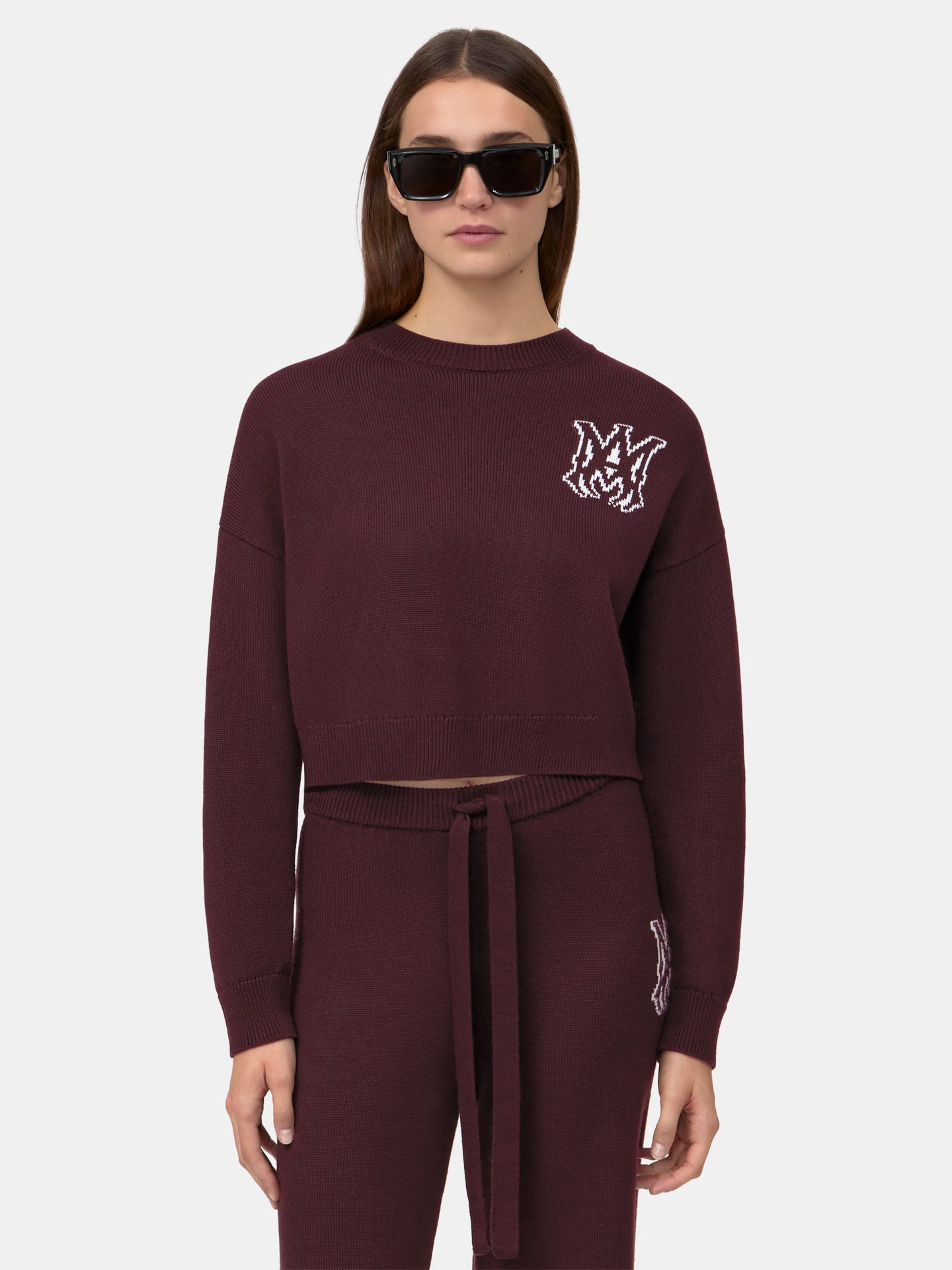 WOMEN - WOMEN'S MA CREW - Aged Port
