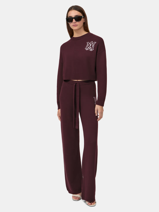 WOMEN - WOMEN'S MA CREW - Aged Port