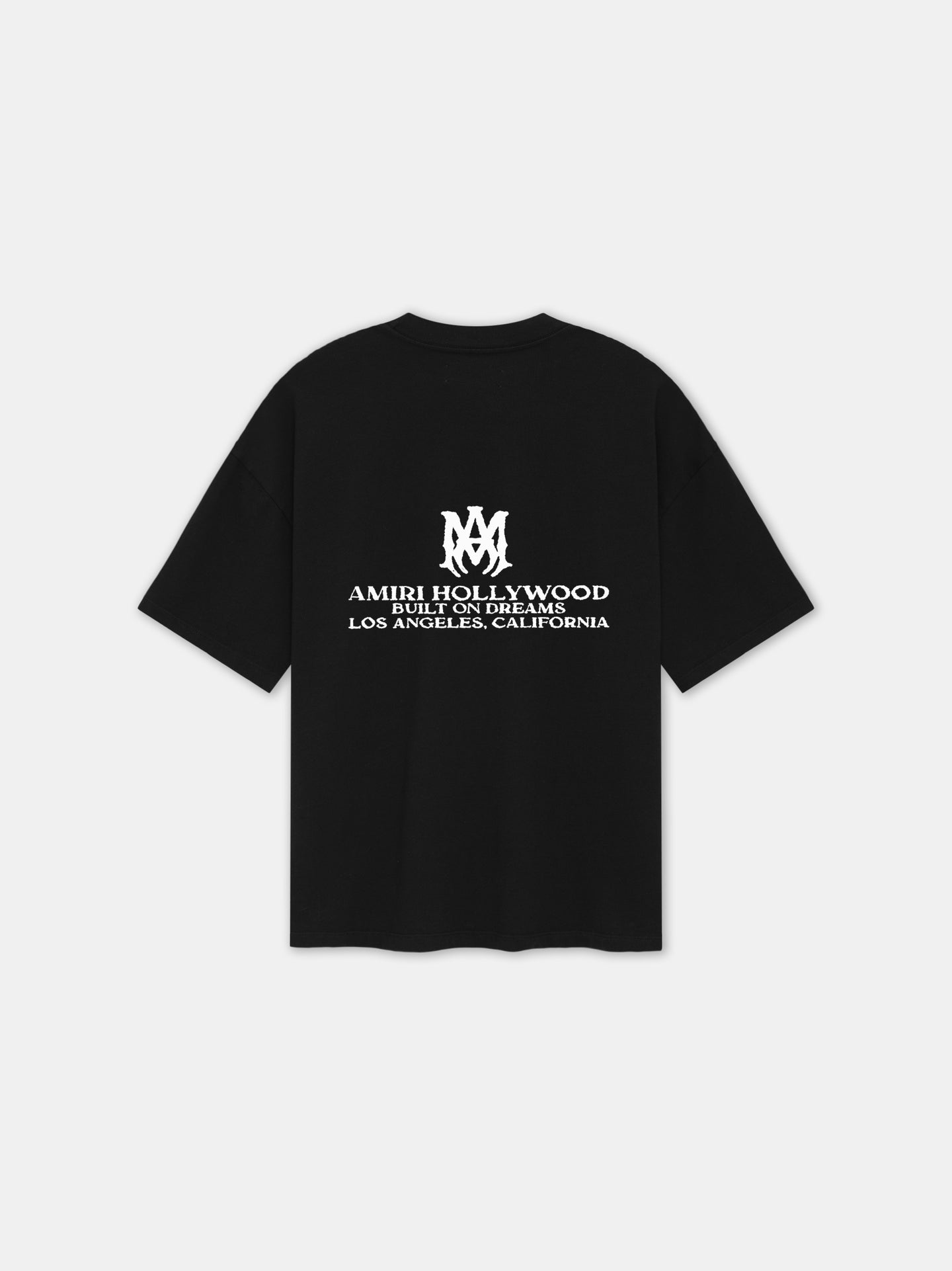 BUILT ON DREAMS OVERSIZED TEE - Black - AMIRI