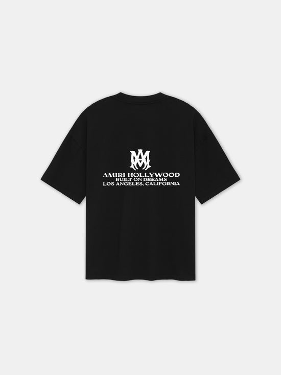 BUILT ON DREAMS OVERSIZED TEE - Black - AMIRI