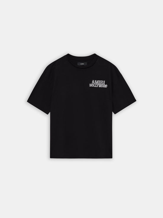 AMIRI HOLLYWOOD CITY TEE - Black - AMIRI