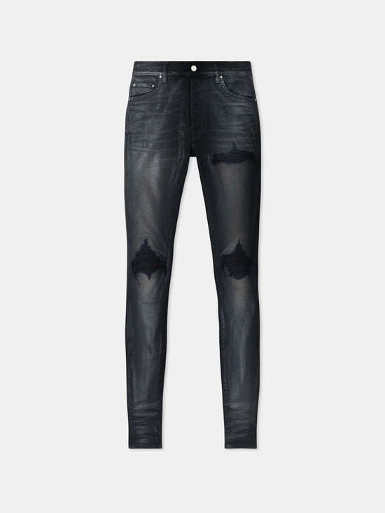 WAXED MX1 JEAN - Waxed Dusty Black - AMIRI
