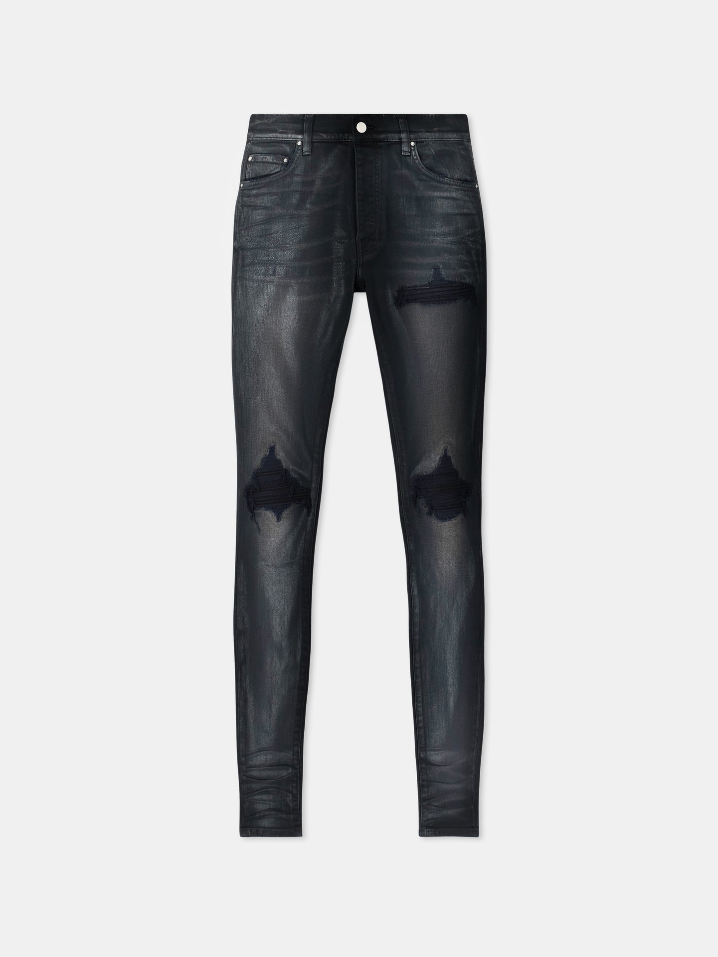 WAXED MX1 JEAN - Waxed Dusty Black - AMIRI