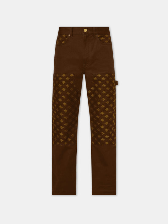 MA QUAD JACQUARD CARPENTER - DARK BROWN