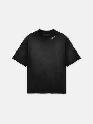 AMIRI SCRIPT TEE - Black